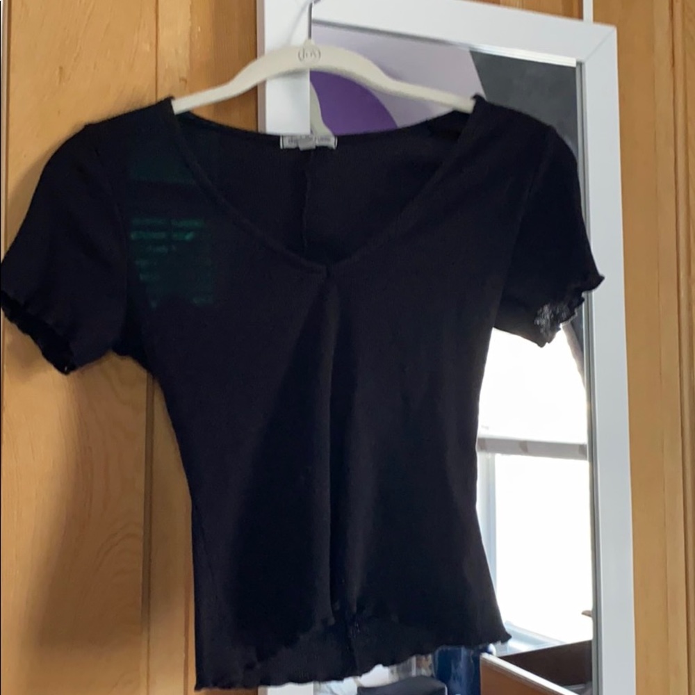 black shirt